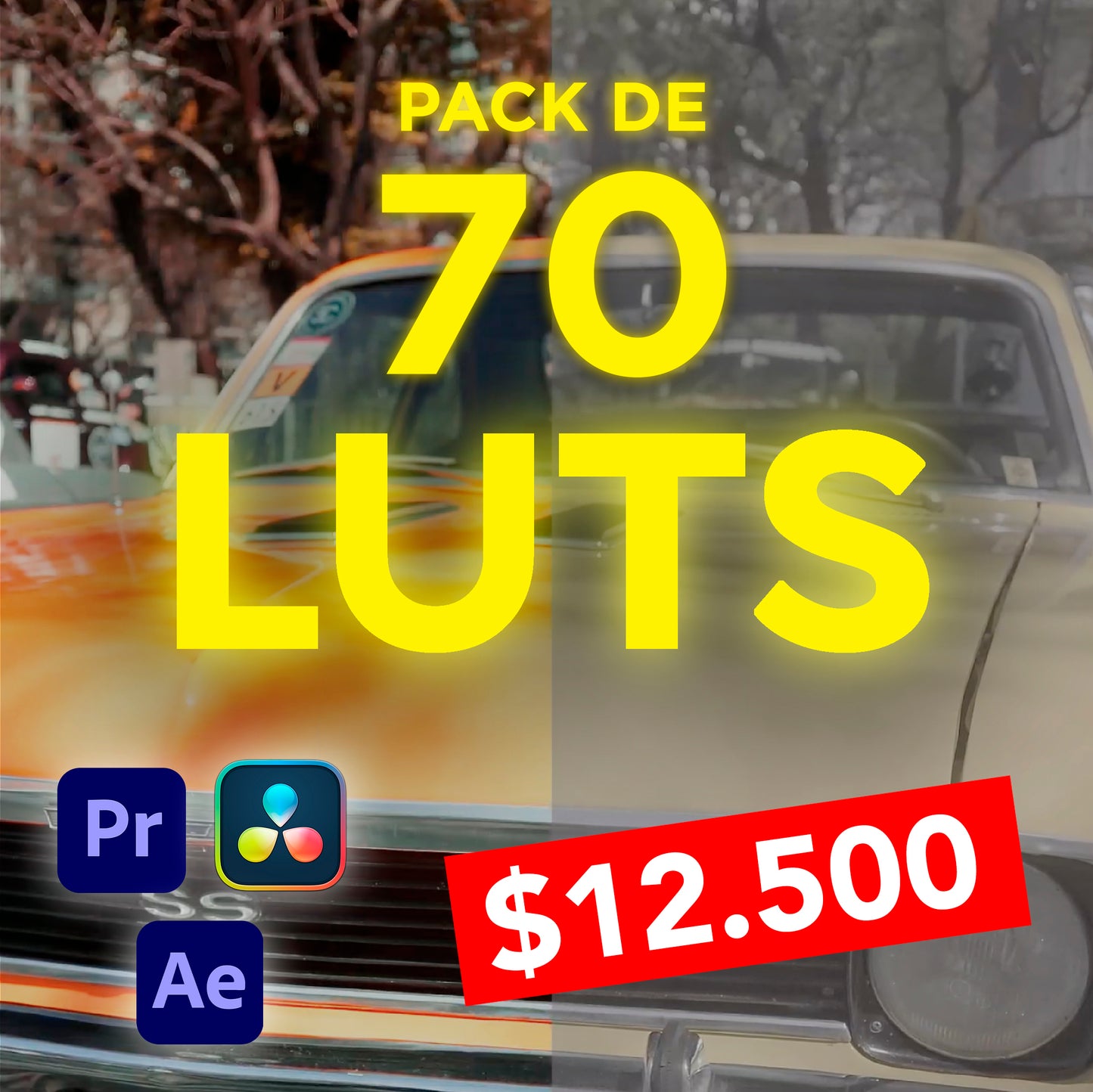 Pack de 70 LUTs