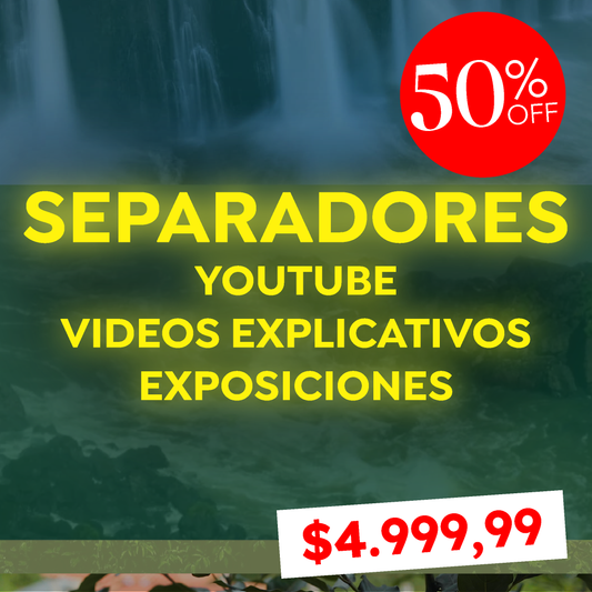 Pack de Separadores para videos